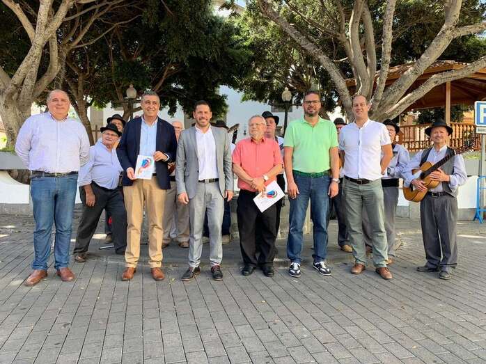 La rueda de prensa tuvo lugar este mediodía en Los Llanos (Foto TA)